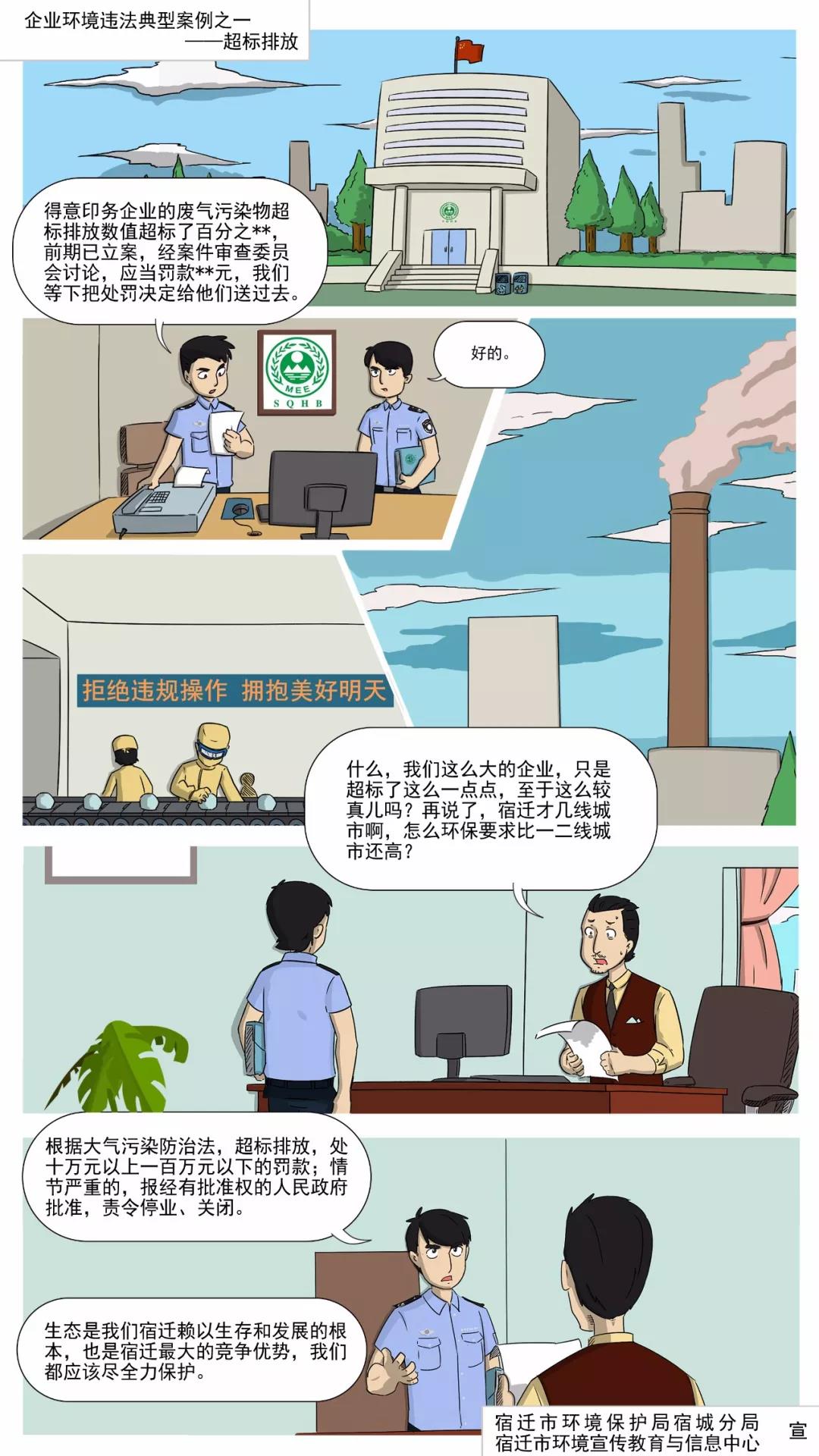 局用漫畫解讀：常見的企業(yè)環(huán)境違法行為有哪些？